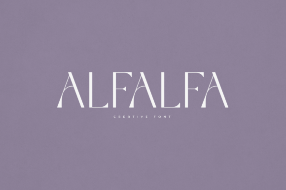 Alfalfa: A Versatile Serif Font for Elegant Web Typography