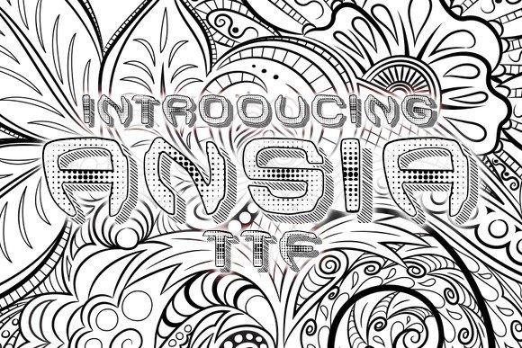 Ansia: A Decorative Typeface for Expressive Editorial Design