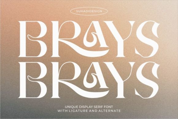 Brays: A Stylish Serif Font for Modern Editorial Design and Brand Identity