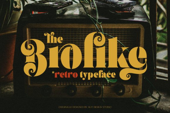 Brolike: A Stylish Serif Font for Retro-Inspired Editorial Design