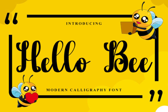 Hello Bee: A Handwritten Font for Scroll-Stopping Marketing Visuals
