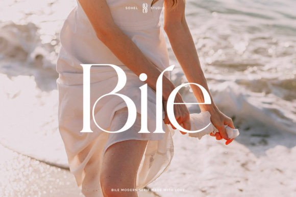 How Bile Font Elevates Luxury Branding and Editorial Design Campaigns