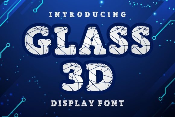 How Glass 3D Font Transformed Our Bakery Branding