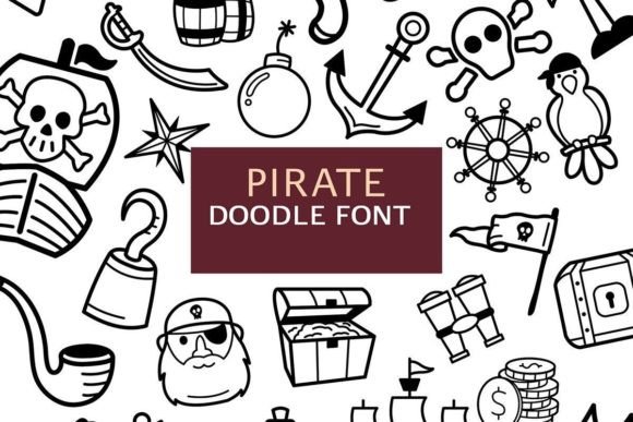 How Pirate Doodle Font Adds Playful Charm to Small Business Branding