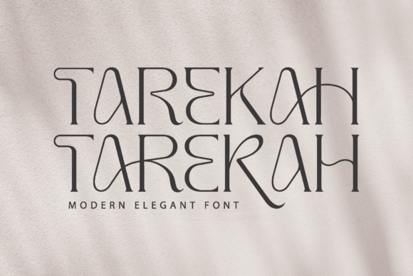 How Tarekah Transformed a Café Branding Project with Luxurious Serif Elegance