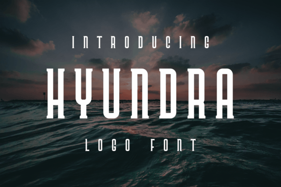 Hyundra: A Unique Serif Font for Crafters and Product Designers