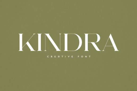 Kindra: Elegant Serif Font for Scroll-Stopping Branding and Marketing