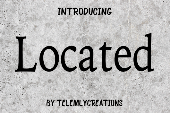 Located: A Beautiful Serif Font for Eye-Catching Branding and Logos