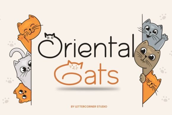 Oriental Cats Font: A Marketer’s Secret for Eye-Catching Campaigns