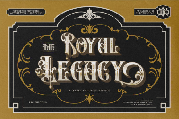 Royal Legacy: A Bold Serif Font for Elegant Editorial Design