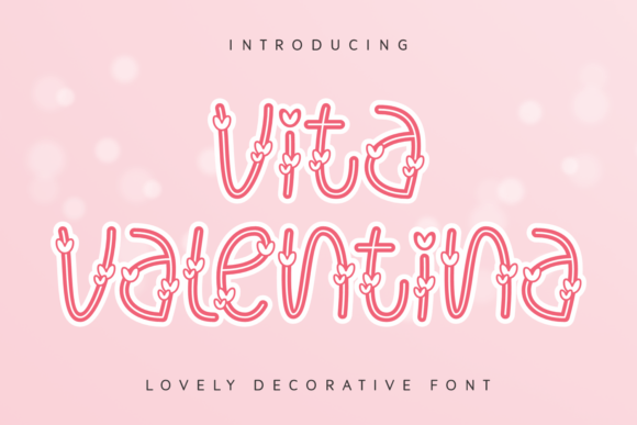 Vita Valentina: A Sweet Decorative Font for Business Branding