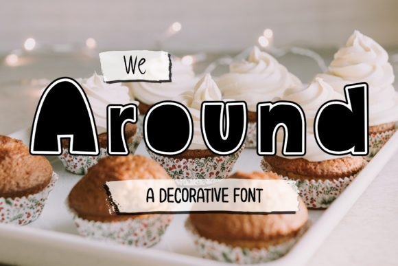 We Around: A Decorative Font That Elevates Brand Identity