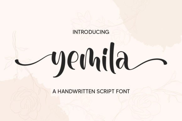 Yemila: A Timeless Handwritten Font for Crafters and Small Business Branding